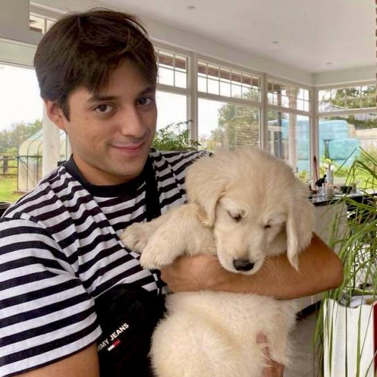 Justyn Aguirre is dierenvriend